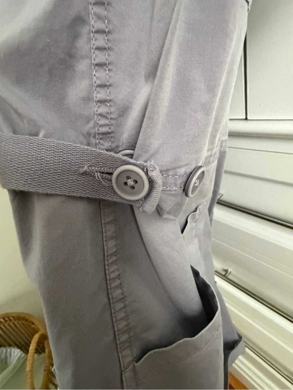 Pistola Lavender Short Sleeve Utility Romper
